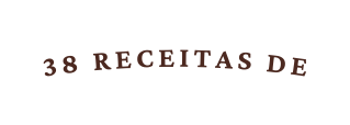 38 receitas de